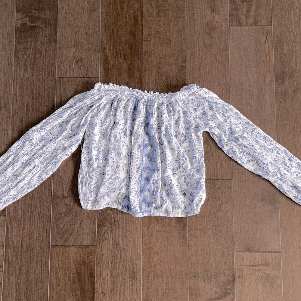 Abercrombie Off the Shoulder Shirt